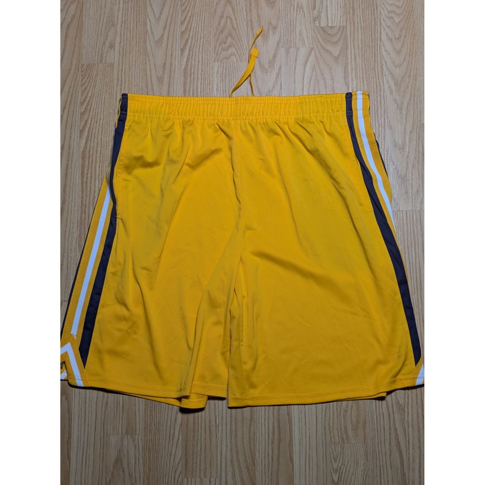 Starter Mens Athletic Basketball Shorts Olympic Gold Yellow Large 36-38